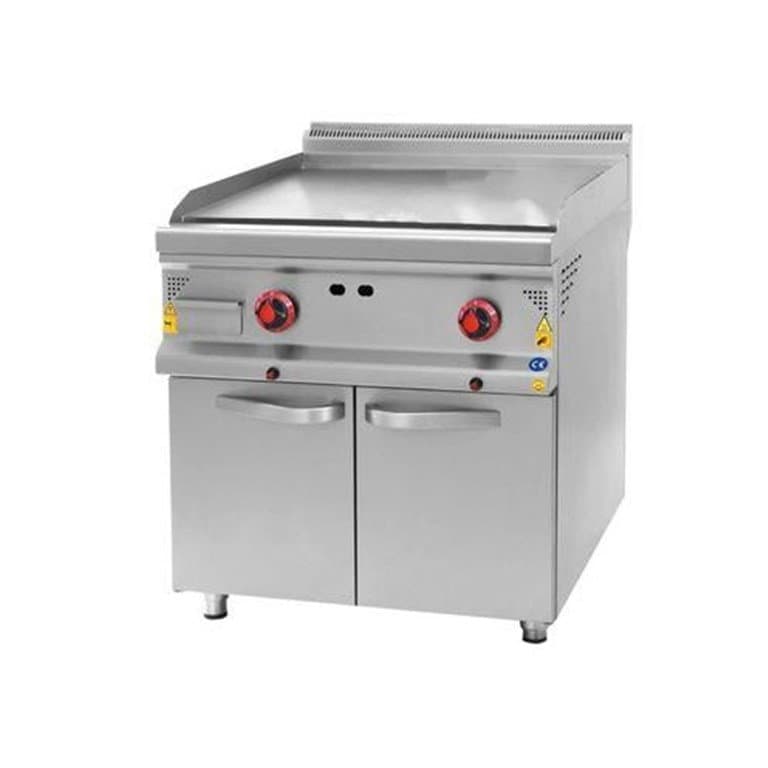 CSA INOX Dolaplı Doğalgazlı Yarı Kanallı Izgara (KROM PLEYT)