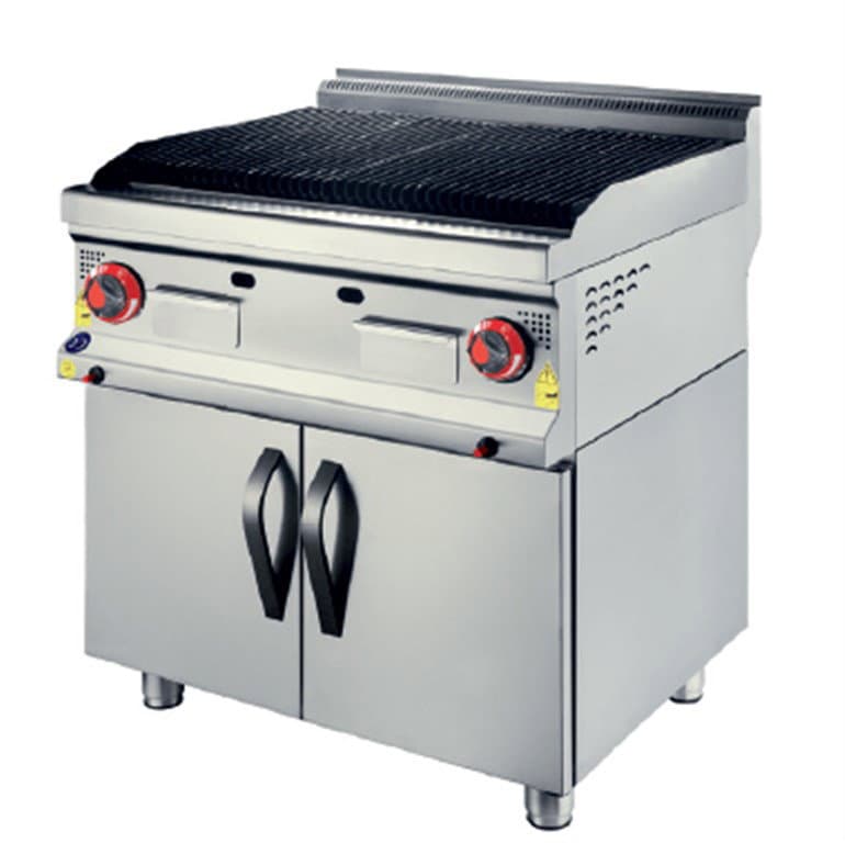 CSA INOX Dolaplı Doğalgazlı Lavataş Döküm Izgara