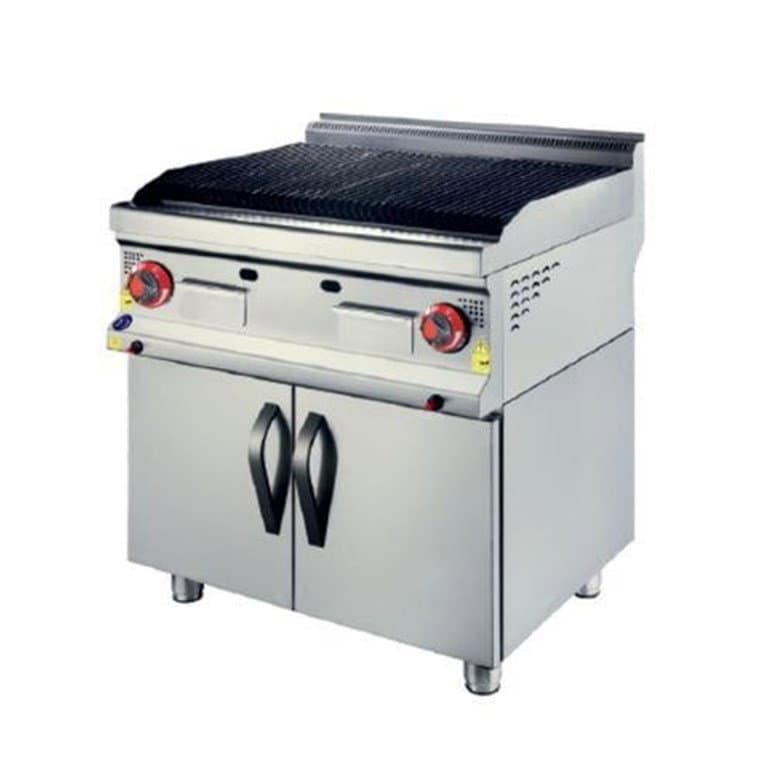 CSA INOX Dolaplı LPG Tüplü Lavataş Döküm Izgara