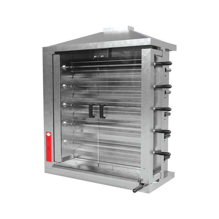 EMPERO 5 GÖZLÜ KÖMÜRLÜ PİLİÇ KIZARTMA MAKİNESİ