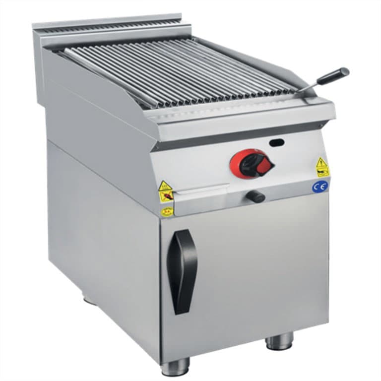 CSA İNOX Dolaplı Lpg'li Sulu Balıksırtı Izgara