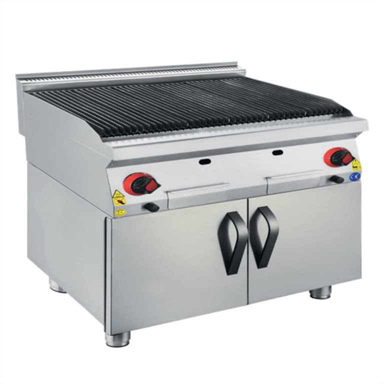 CSA İNOX Dolaplı Doğalgazlı Sulu Döküm Izgara