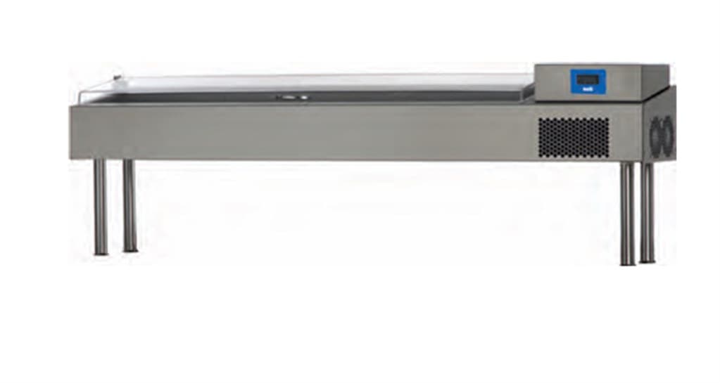 ÖZTİRYAKİLER PZC72.00 NTS PLEKSİGLAS KAPAKLI SOĞUK HAZIRLIK ÜNİTESİ