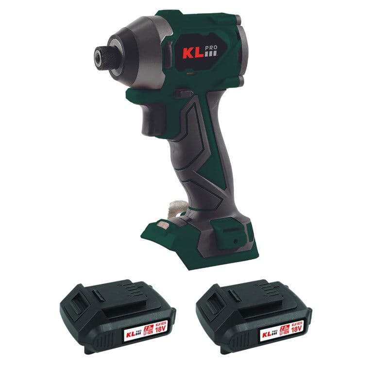 KLDV18BH-20 18 V 2 AH ÇİFT AKÜLÜ DARBELİ VİDALAMA MAKİNESİ