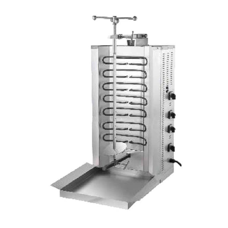 SD04 4'LÜ OVAL CAMLI ELEKTRİKLİ MOTORSUZ DÖNER OCAĞI