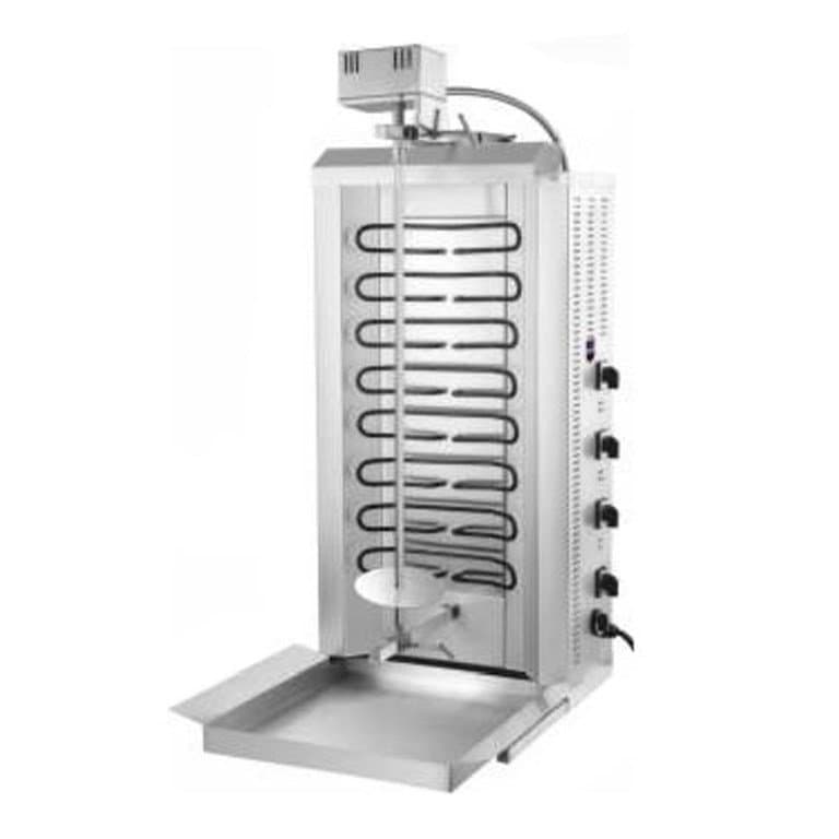 SD24 4'LÜ OVAL CAMLI ELEKTRİKLİ ÜSTTEN MOT. DÖNER OCAĞI