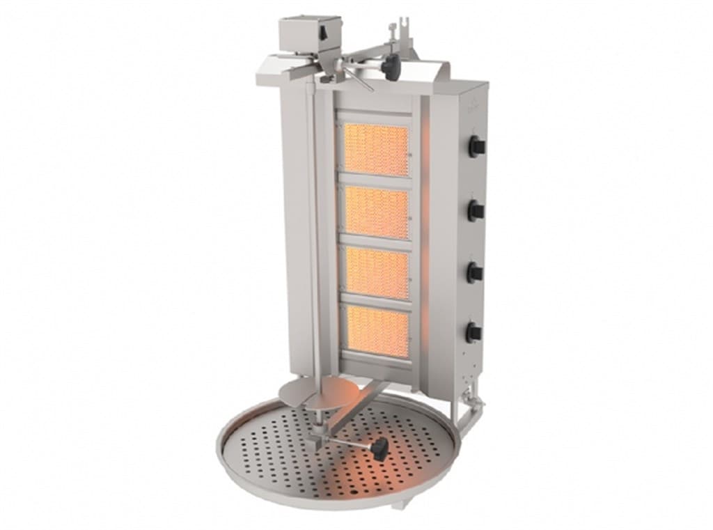 Atalay ADG - 4 U Gazlı Üstten Motorlu Döner Makinesi