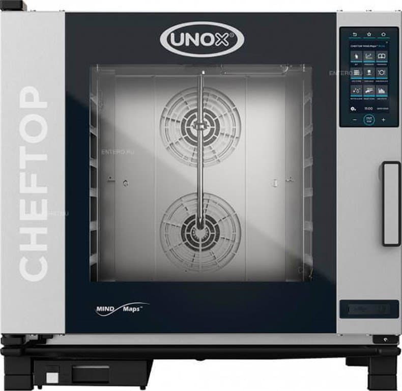 Cheftop Plus 6 Gn 2/1 Kapasiteli Gazlı Kombi Fırın