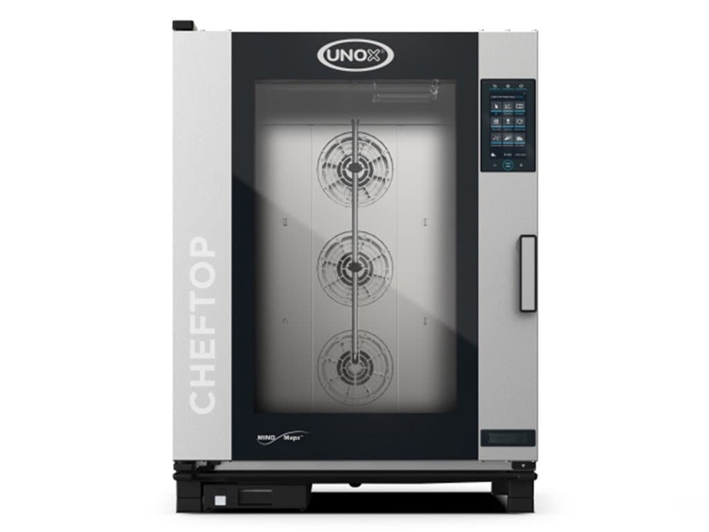 Cheftop Plus 10 Gn 2/1 Kapasiteli Gazlı Kombi Fırın