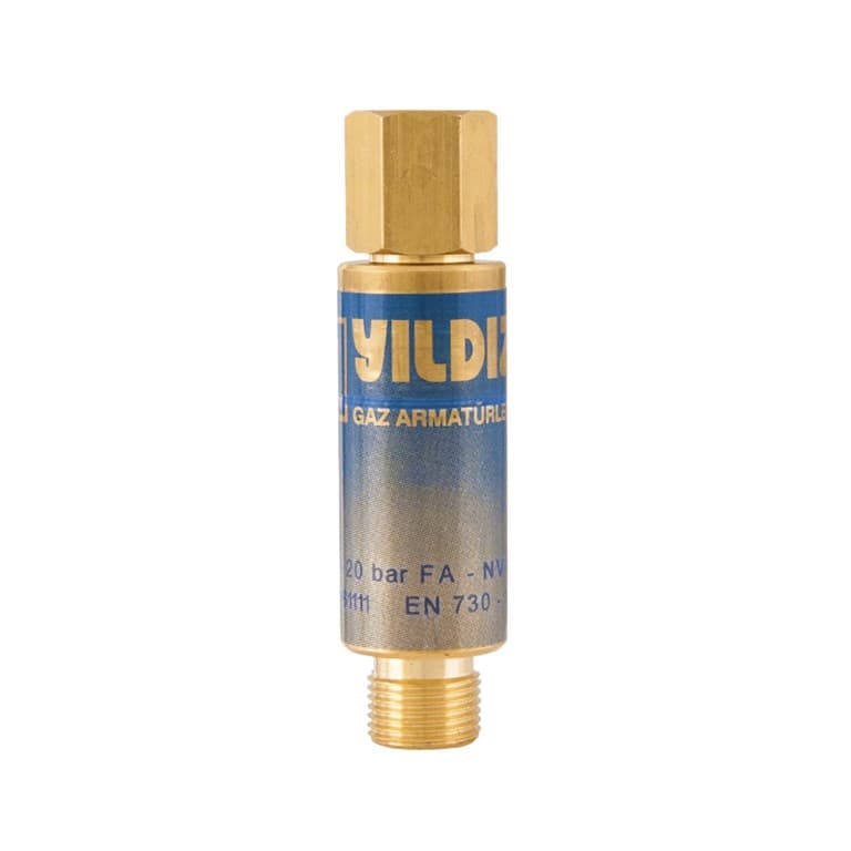 Yıldız 1030 Alev Emniyet Valfi Oksijen